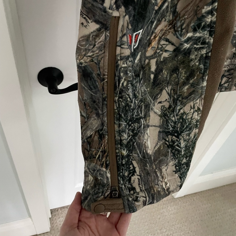 Redhead Fleece Silent Cargo Camo Hunting Pants Size L - Picture 4 of 7
